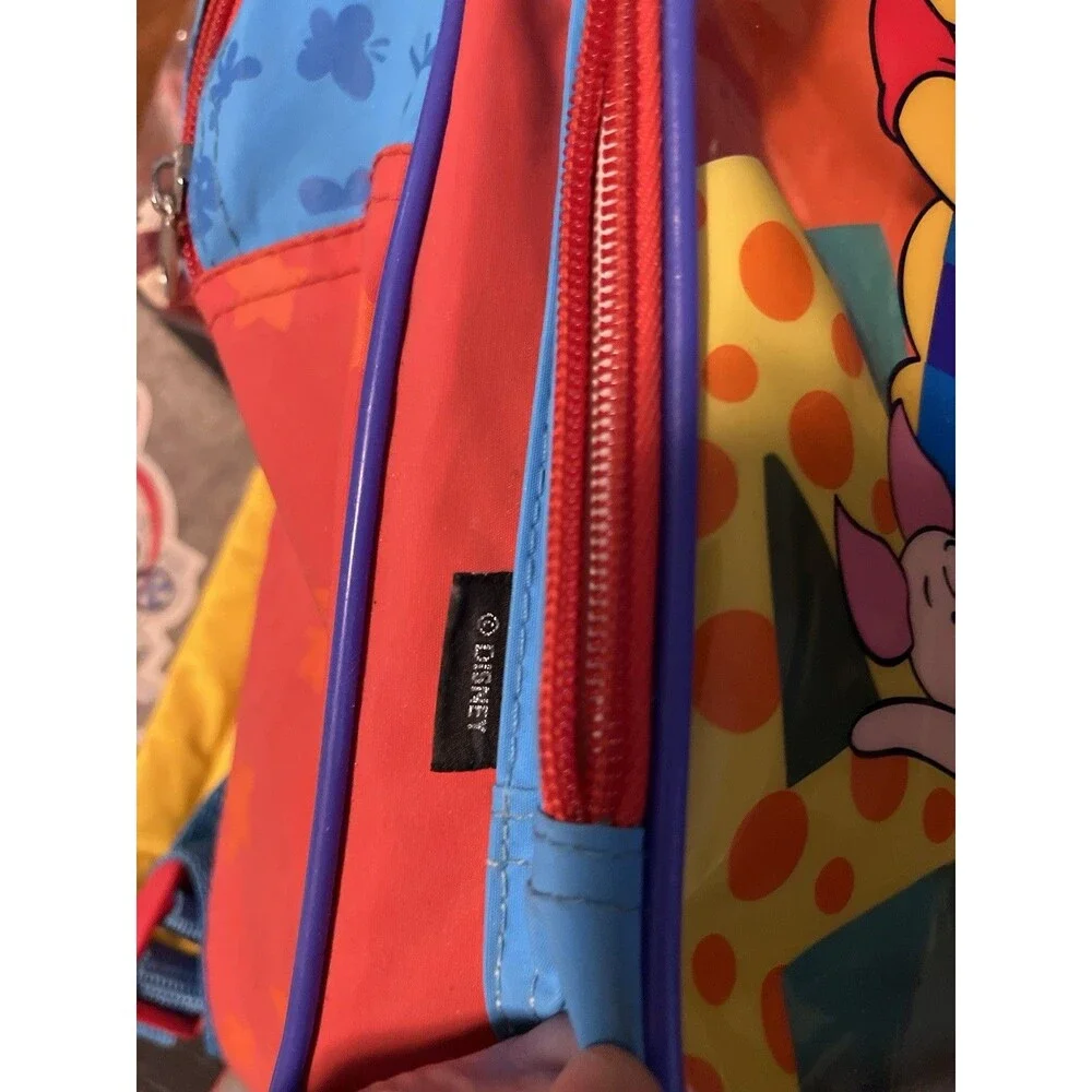 Vintage Disney Winnie the Pooh Piglet Tigger Mini Backpack.